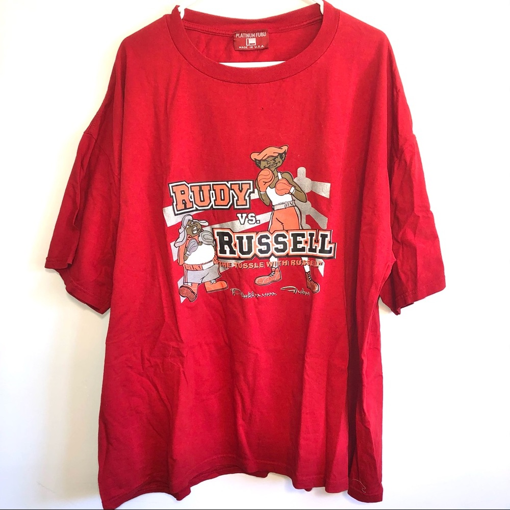 Vintage Platinum FUBU Fat Albert TShirt Logo